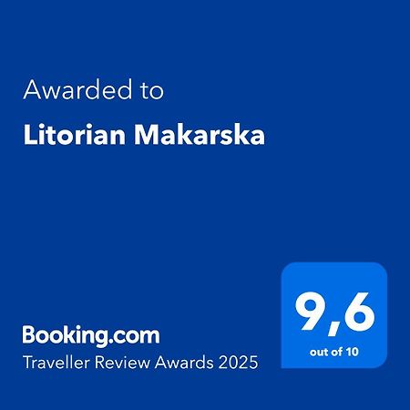 Litorian Makarska公寓 外观 照片